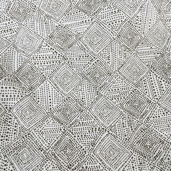 Old Navy Pixie Maternity Ankle Pants Side Panels White Brown Size 12 - Picture 5 of 11